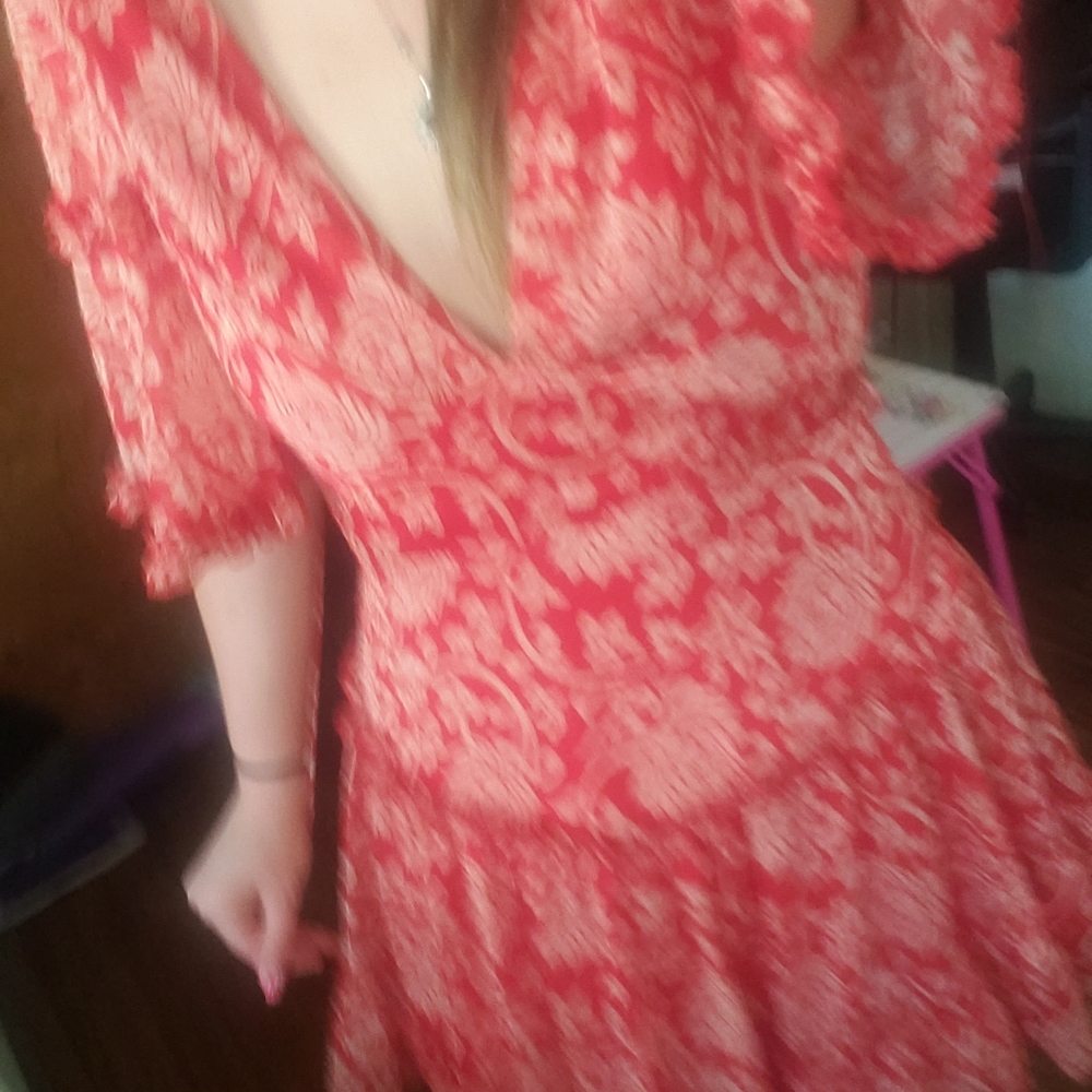 Red dress